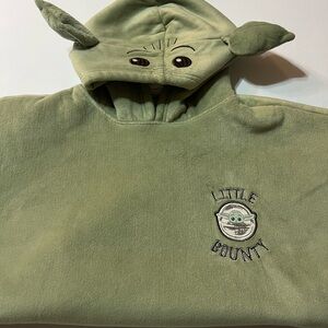 Star Wars Green Fleece-Lined Hoodie
